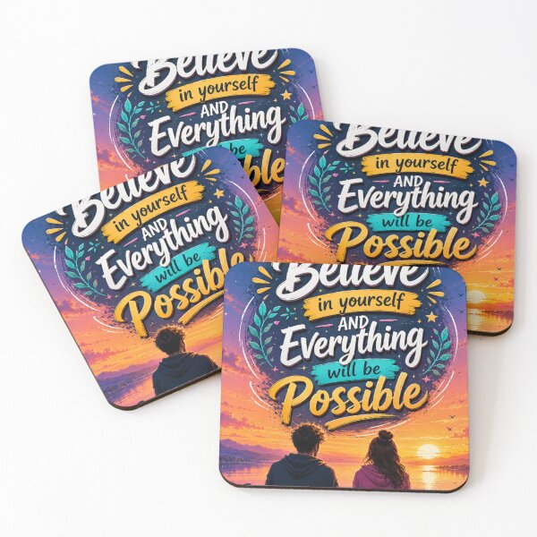 Item preview, Believe In Yourself And Everything Is Possible designed and sold by mr.bardook.