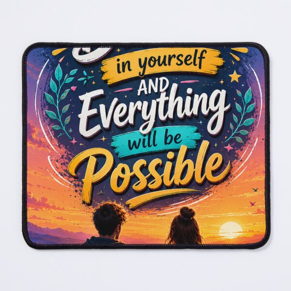 Item preview, Believe In Yourself And Everything Is Possible designed and sold by mr.bardook.