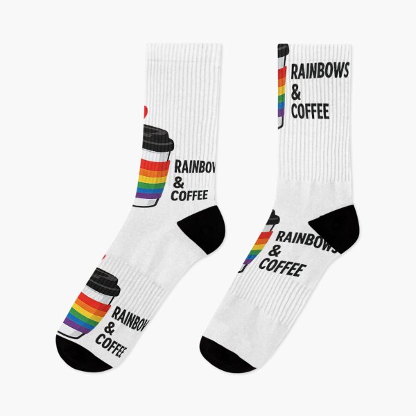 Item preview, Rainbows & Coffee designed and sold by fadeinkstudio.