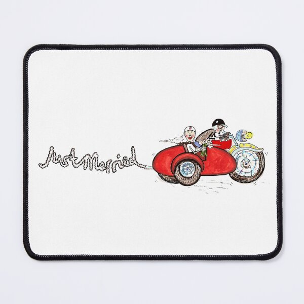 Item preview, Motorbike and Sidecar Wedding Couple 1 designed and sold by Helen McCartney Designs.