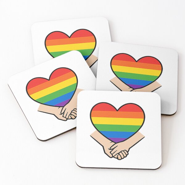 Item preview, Holding Hands Pride Support designed and sold by fadeinkstudio.
