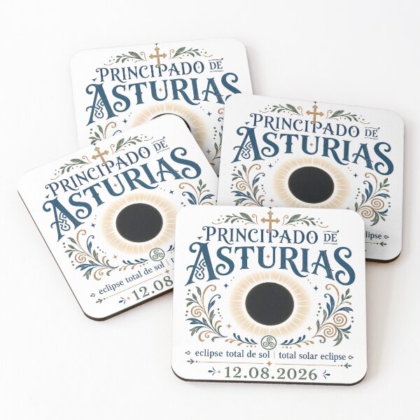 Item preview, Asturias Solar Eclipse 2026 Design designed and sold by Beyond Destinations.