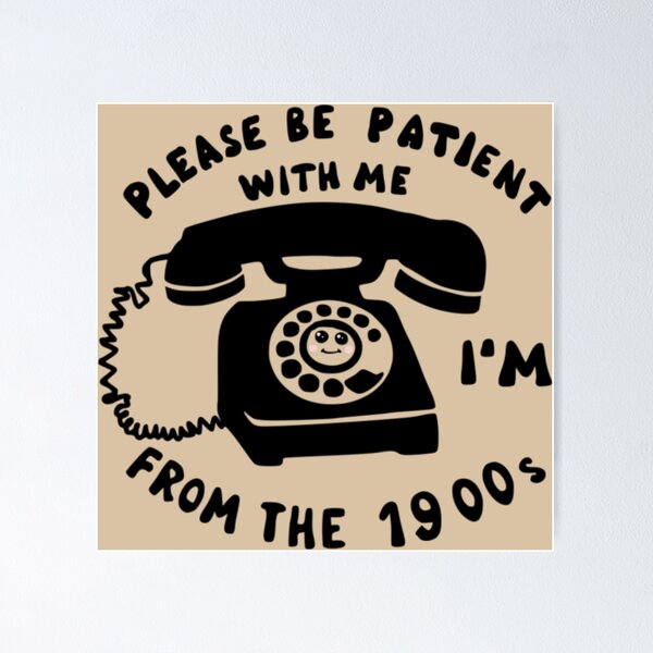 Item preview, Funny From The 1900s Patience Classic T-Shirt designed and sold by Animalfacts002.