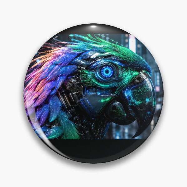 Item preview, Cybernetic Macaw Horizon designed and sold by Neo Tokio.