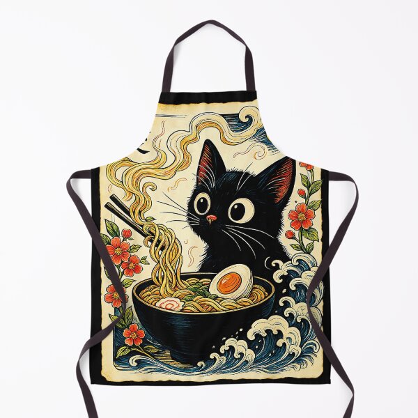 Item preview, Ai Love Japanese Ramen Cat Lover Feline Foodie designed and sold by AmaXONIC.