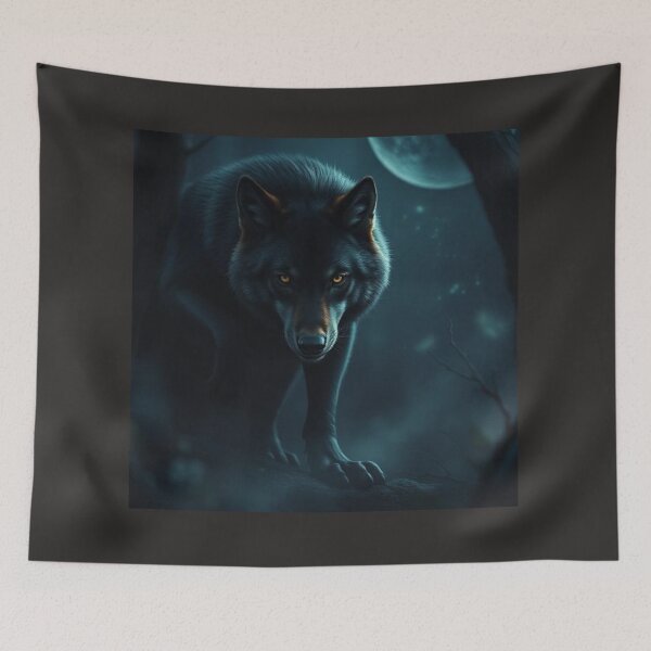 Item preview, Wolf moon designed and sold by Black Rose Products .