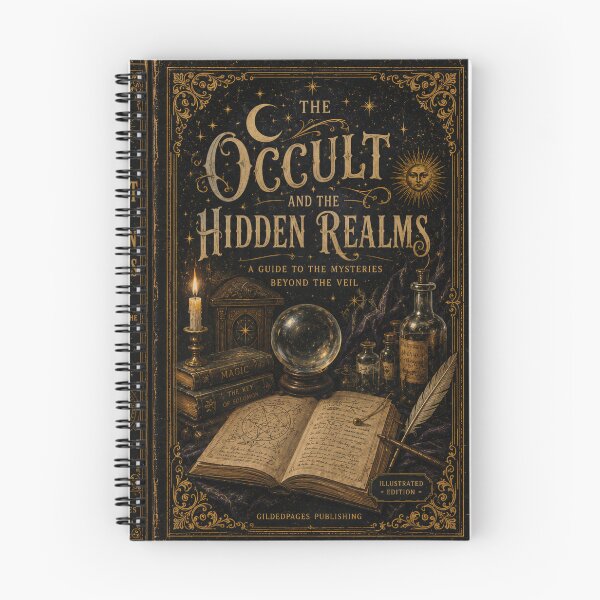 Item preview, The Occult and the Hidden Realms - A Victorian Guide to Esoteric Mysteries designed and sold by GildedPagesCo.
