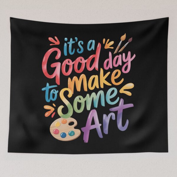 Item preview, It's A Good Day to Make Some Art Artist Drawing Teacher designed and sold by SapfireStuArt.
