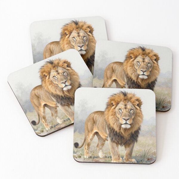 Item preview, Lion in the Wild designed and sold by RandomWalker.