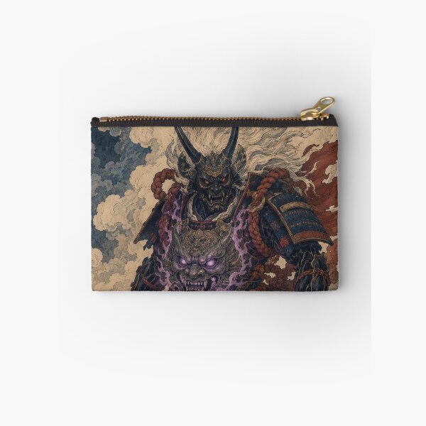 Item preview, Shadow Vanguard - Vintage Japanese Oni Samurai Ukiyo-e Woodblock designed and sold by bapupa.