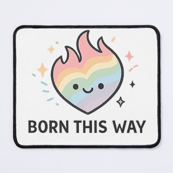 Item preview, Born this way - minimalistic design designed and sold by fadeinkstudio.