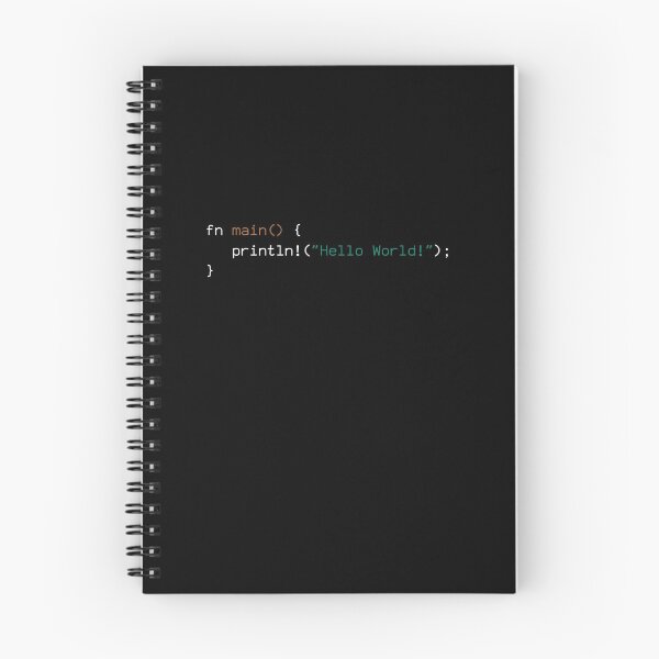 Item preview, Hello World in Rust designed and sold by Léni Carpentier.