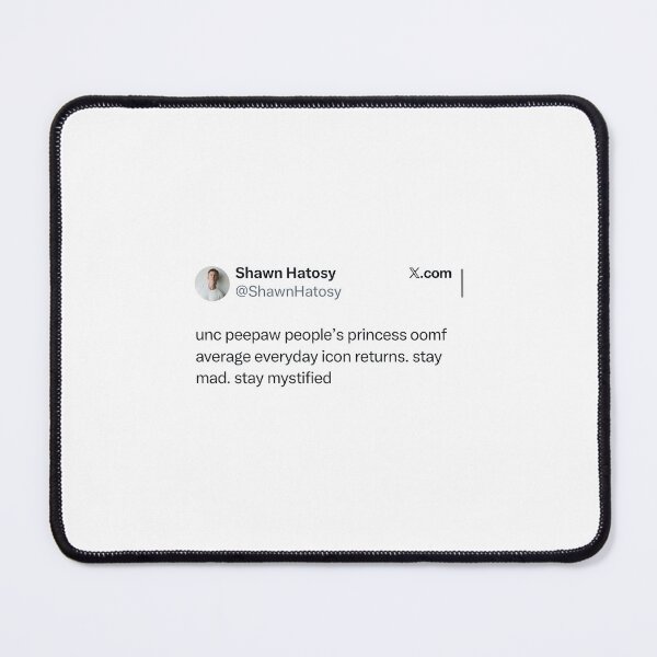 Item preview, Shawn Hatosy on twitter. designed and sold by madisonvisms.