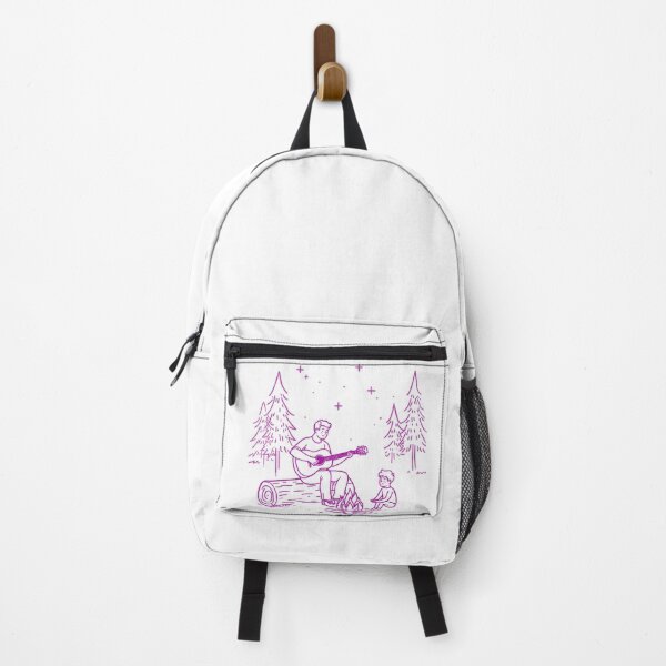 Item preview, Campfire Guitar Dad Minimalist Line Art designed and sold by Larams Studio.
