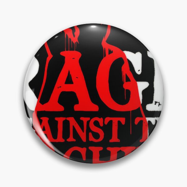 Item preview, Red Silhouette Man In White Typography #2394 designed and sold by aztra-art.