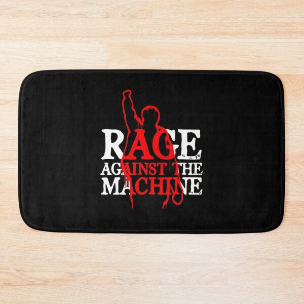 Item preview, Red Silhouette Man In White Typography #2394 designed and sold by aztra-art.