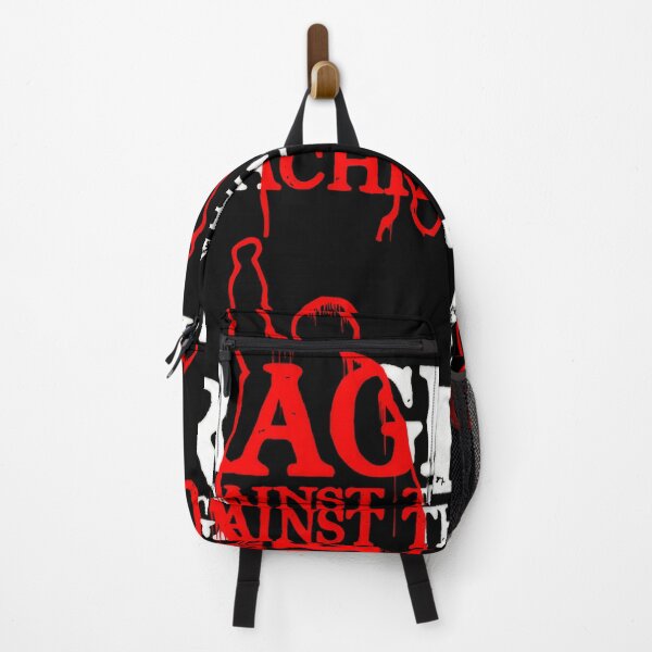 Item preview, Red Silhouette Man In White Typography #2394 designed and sold by aztra-art.