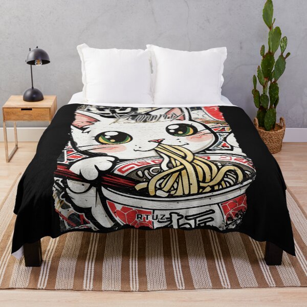 Item preview, Yummy Ramen Cat Japanese Noodle Foodie Feline Lover designed and sold by AmaXONIC.