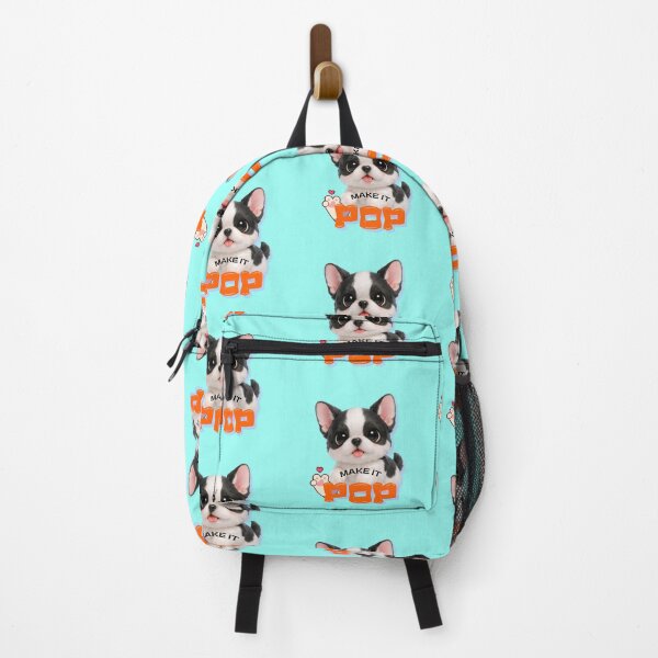 Item preview, Make It Pop Cute French Bulldog Puppy Pop Art designed and sold by Soluna Studio.