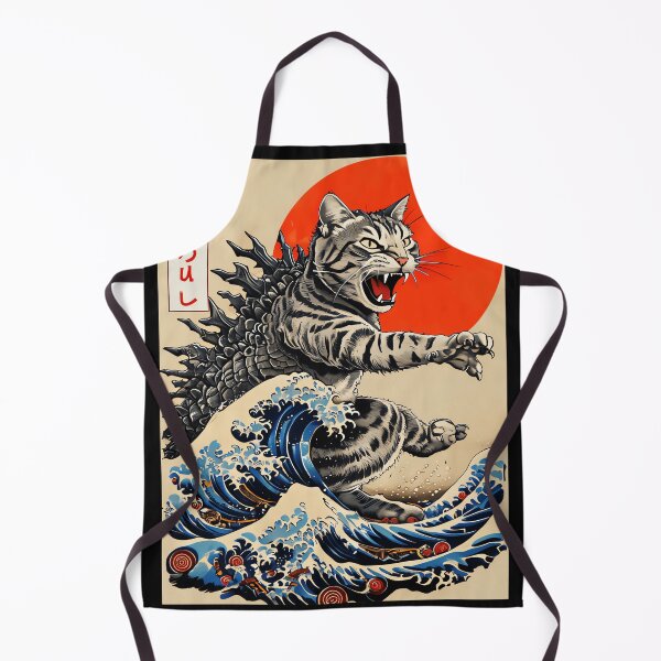 Item preview, Fang Godzilla Cat Kaiju Monster Feline Lover designed and sold by AmaXONIC.