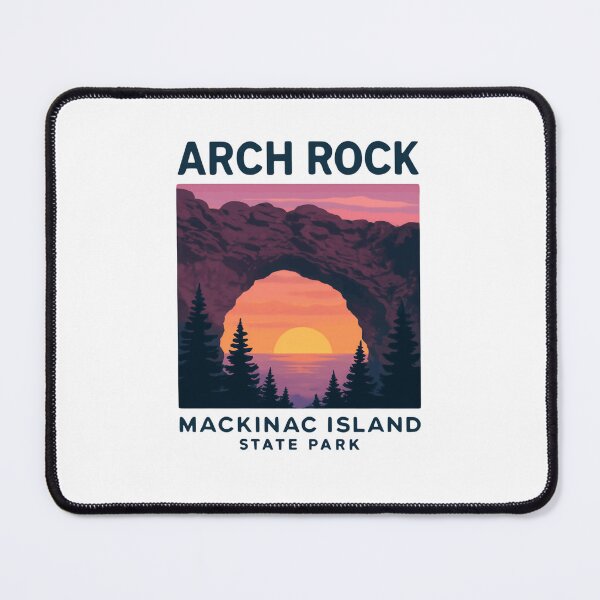 Item preview, Arch Rock Mackinac Island State Park Michigan Travel Destination designed and sold by Simsimah26Parks.
