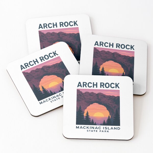 Item preview, Arch Rock Mackinac Island State Park Michigan Travel Destination designed and sold by Simsimah26Parks.