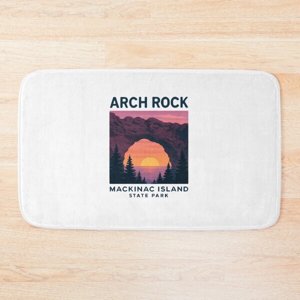 Item preview, Arch Rock Mackinac Island State Park Michigan Travel Destination designed and sold by Simsimah26Parks.