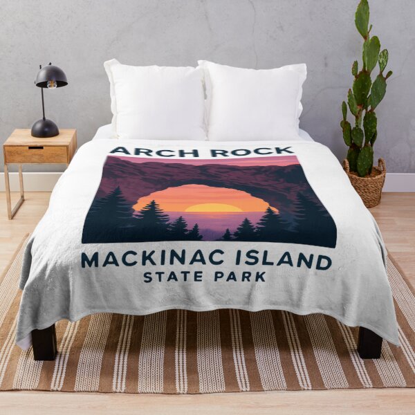 Item preview, Arch Rock Mackinac Island State Park Michigan Travel Destination designed and sold by Simsimah26Parks.