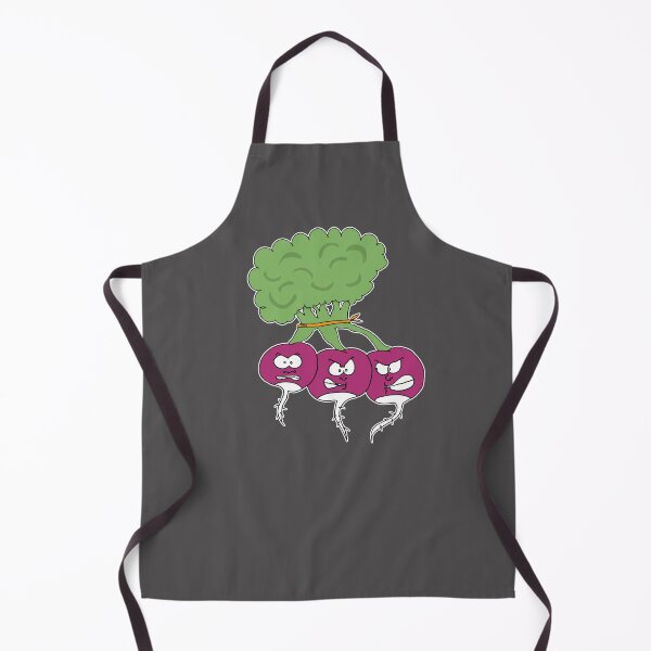 Item preview, Funny Radish Gang Angry Vegetable Baddest Food Pun designed and sold by MyxaART.