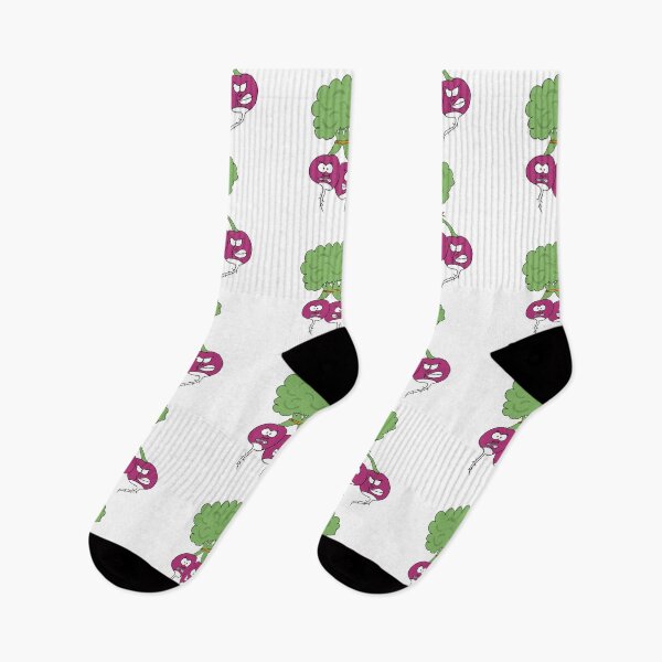 Item preview, Funny Radish Gang Angry Vegetable Baddest Food Pun designed and sold by MyxaART.