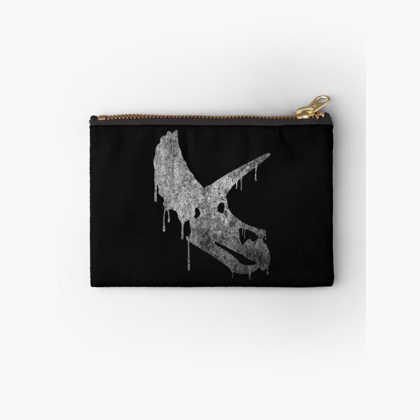Item preview, Grunge Triceratops Skull – Prehistoric Fossil Artwork designed and sold by Grimtech Workshop.