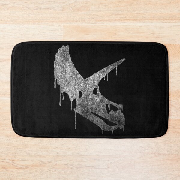 Item preview, Grunge Triceratops Skull – Prehistoric Fossil Artwork designed and sold by Grimtech Workshop.