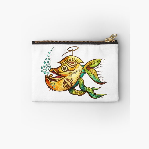 Item preview, Steampunk Mechanical Fish with Halo Art designed and sold by Creativewordes.