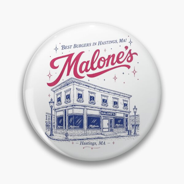 Item preview, Malone's Bar Best Burgers Hastings MA  designed and sold by Melissanet.