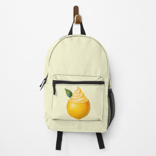 Item preview, Watercolor Sfusato Amalfi Lemon – Lemon Sorbet Served in Citrus Fruit designed and sold by EmeraldeaArt.