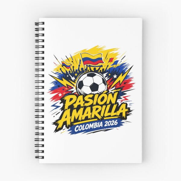 Item preview, Colombia 2026 Pasion Amarilla Football designed and sold by RedCircleArt.