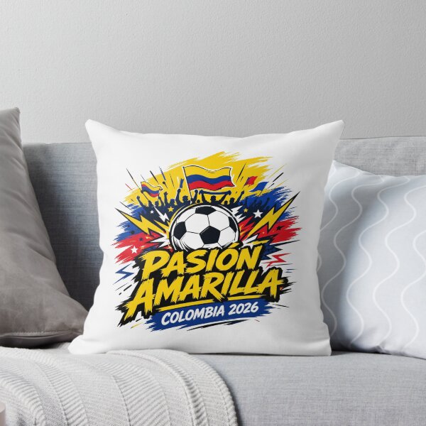 Item preview, Colombia 2026 Pasion Amarilla Football designed and sold by RedCircleArt.