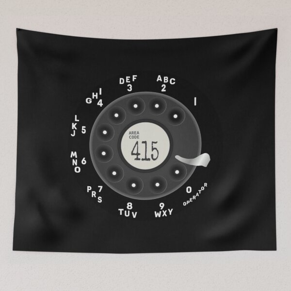 Item preview, Vintage Rotary Dial Area Code Classic T-Shirt designed and sold by RRMadeArt.