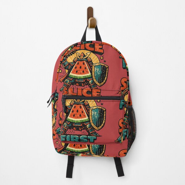 Item preview, Watermelon Shogun – SLICE FIRST Retro Comic Style designed and sold by Moedex.