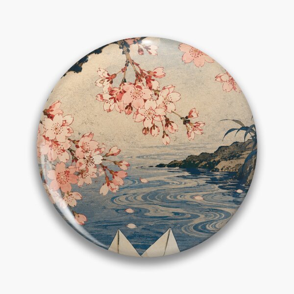Item preview, Lotus Bloom - Vintage Japanese Origami Ukiyo-e Woodblock designed and sold by bapupa.