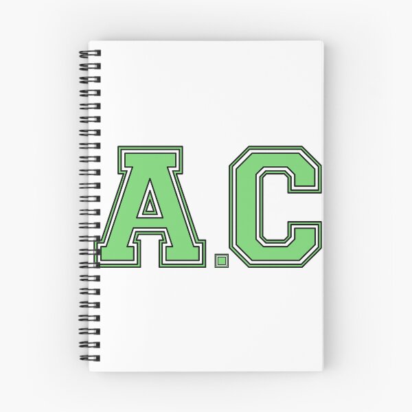 Item preview, Iniciales AC estilo universitario designed and sold by serenebookworm.