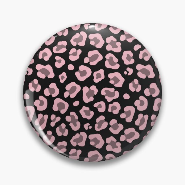 Artikelvorschau, Leopardenmuster in Schwarz und Rosa entworfen und verkauft von pattern-archive.
