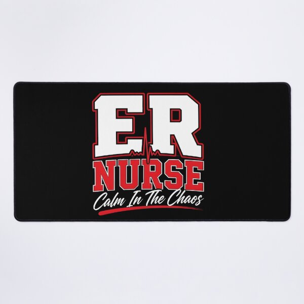 Item preview,  ER Nurse Calm In The Chaos Emergency Room Athletic Design designed and sold by Octupussy.