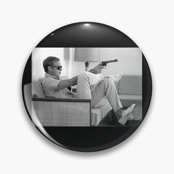 Item preview, Vintage Cool Guy Revolver Photo Classic T-Shirt designed and sold by RRMadeArt.