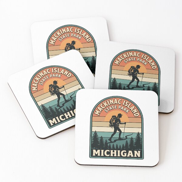 Item preview, Mackinac Island State Park Michigan Hiker Outdoors Adventure Travel designed and sold by Simsimah26Parks.