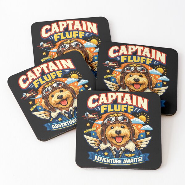 Item preview, Labradoodle Pilot    Captain Fluff designed and sold by domdjs4239.