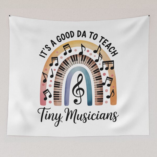 Item preview, Its A Good Day To Teach Tiny Musicians Music Teacher Rainbow designed and sold by SapfireStuArt.