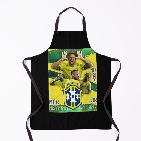Item preview, Neymar Jr CBF Brazil Football Collage designed and sold by Moonpaw-Whimsy.