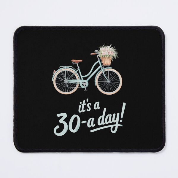 Item preview, IT'S A THIRTY-A DAY! Beach Bicycle Vacation designed and sold by SapfireStuArt.
