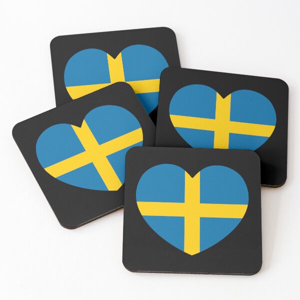 Item preview, Sweden Flag Heart designed and sold by shitpostee.